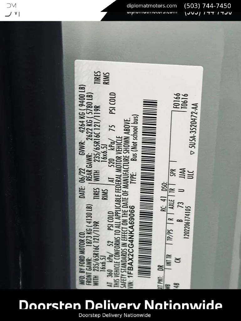 ford transit passenger van 2022 1FBAX2CG4NKA69066 image ford transit passenger van 2022 1FBAX2CG4NKA69066 image